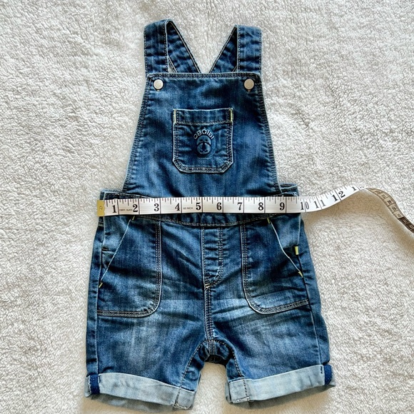 Obaibi Denim Short Overalls - Picture 12 of 14